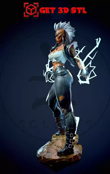 Storm Marvel STL 3D Print Model