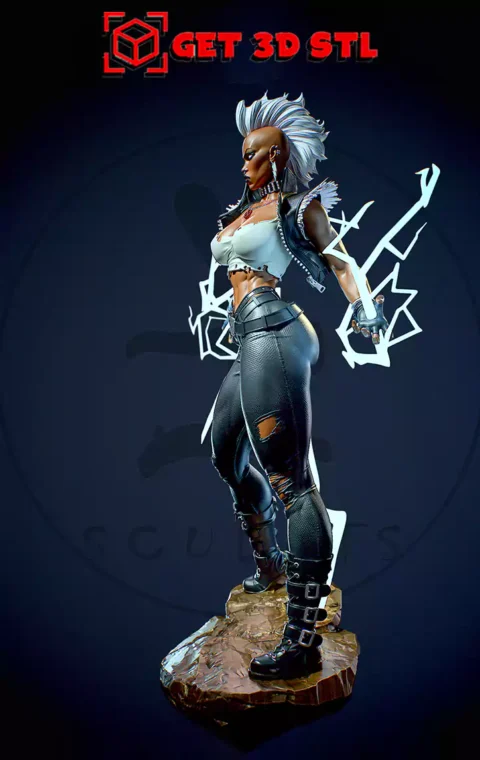 Storm Marvel STL 3D Print Model