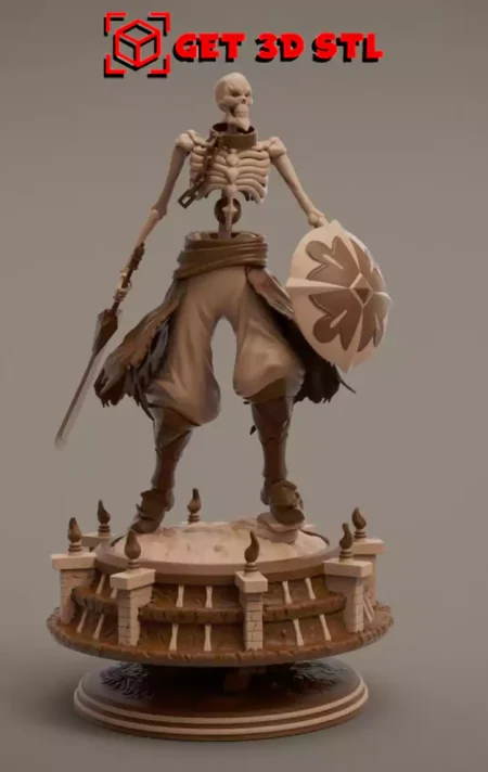 Ainz Ooal Gown STL 3D Print Model