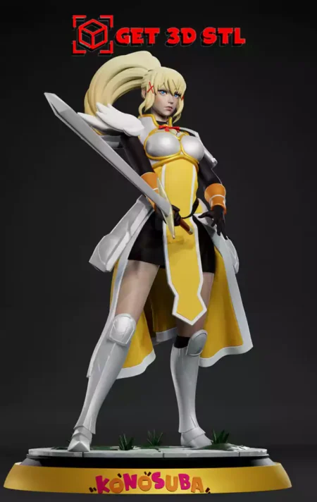 Darkness Konosuba STL 3D Print Model