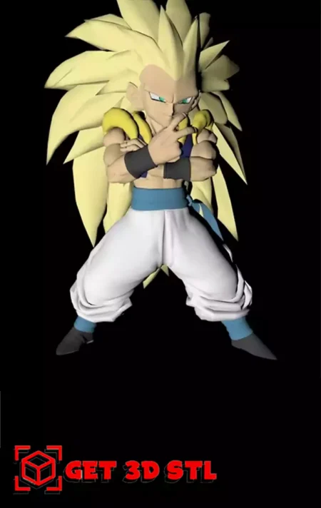 Gotenks Dragon Ball STL 3D Print Model