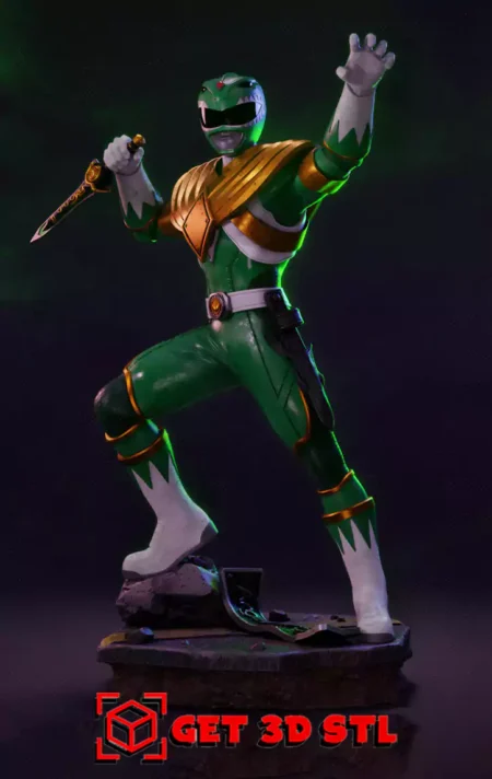 Green Ranger STL 3D Print Model