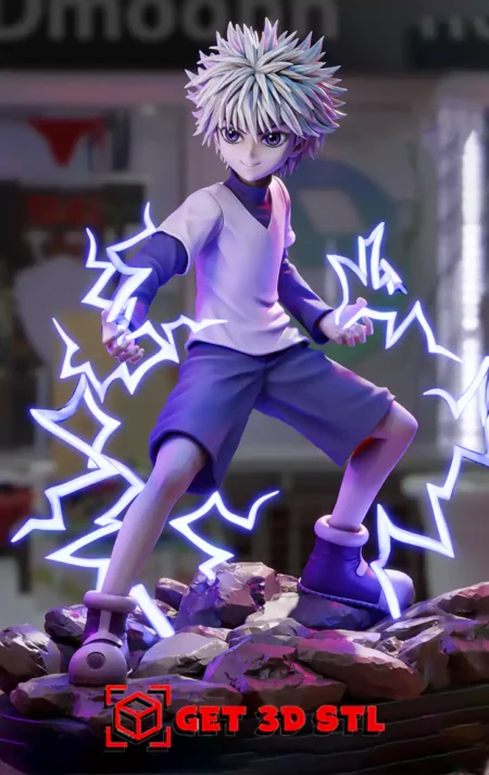 Killua Hunter x Hunter STL 3D Print Model