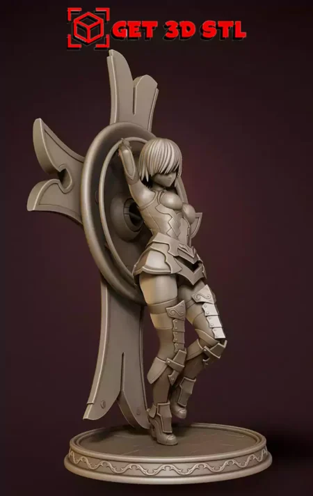Mashu Fate Grand Order STL 3D Print Model