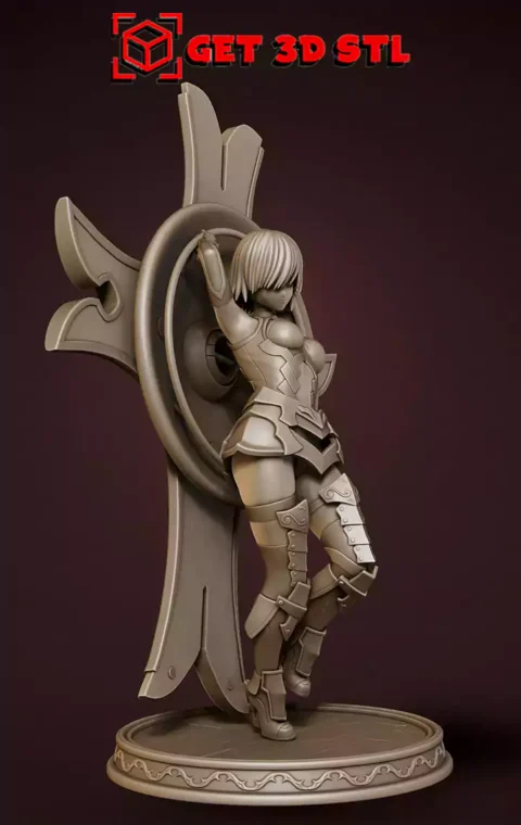 Mashu Fate Grand Order STL 3D Print Model