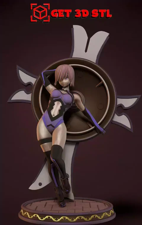 Mashu Fate Grand Order STL 3D Print Model