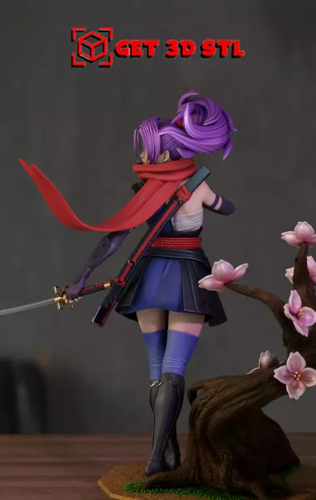 Psylocke from Marvel STL 3D Print Model