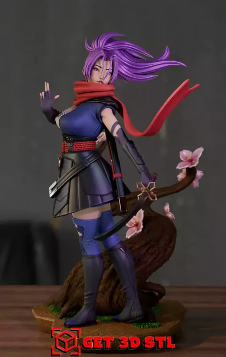 Psylocke from Marvel STL 3D Print Model