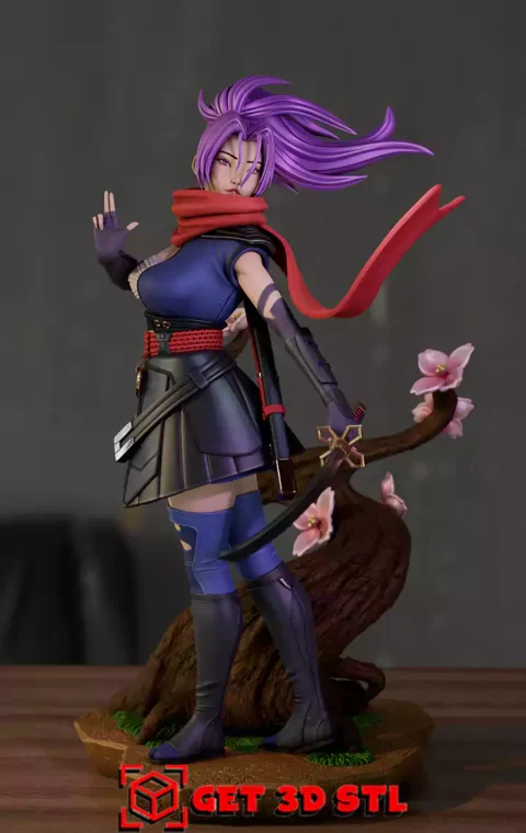 Psylocke from Marvel STL 3D Print Model