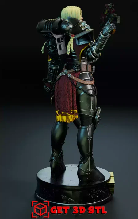 Sister of Battle from Warhammer STL 3D Print Model