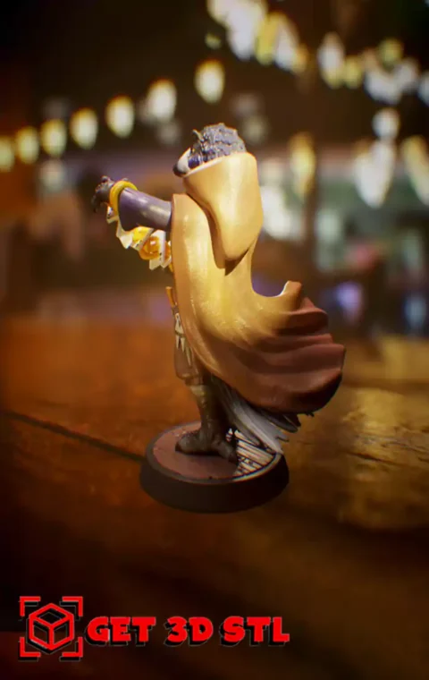 Tengu Gambler STL 3D Print Model