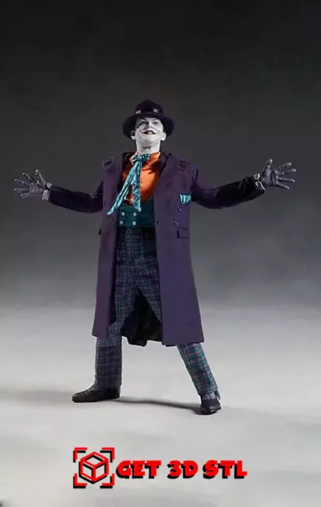The Joker Jack Nicholson STL 3D Print Model