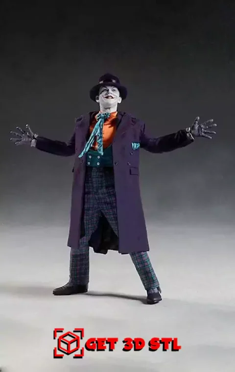The Joker Jack Nicholson STL 3D Print Model