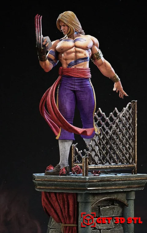 Vega Street Fighter 3D Print STL Model