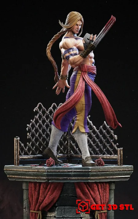 Vega Street Fighter 3D Print STL Model