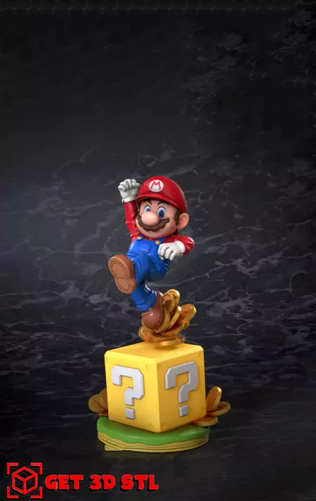Super Mario 3D Print STL Model