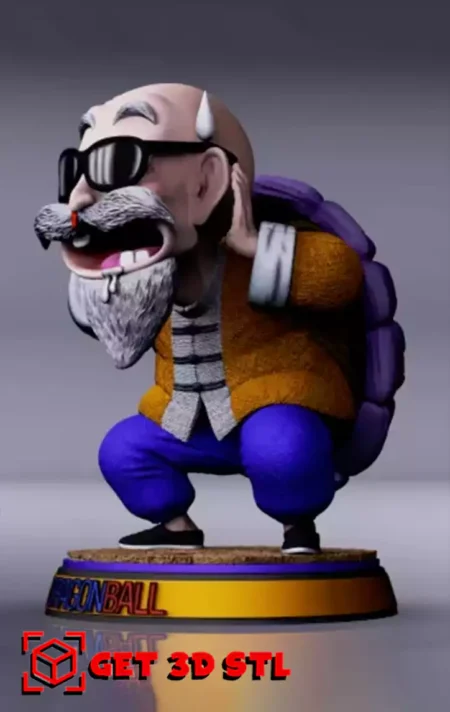Master Roshi STL 3D Print Model