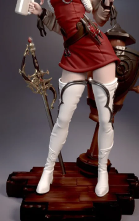 Alisaie Leveilleur STL 3D Print Model