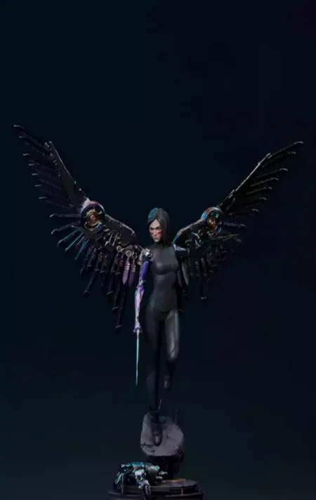 Alita STL 3D Print Model