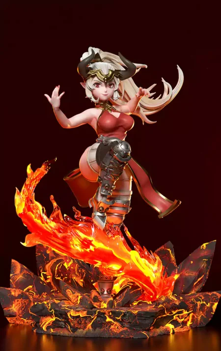 Aliza Granblue Fantasy STL 3D Print Model