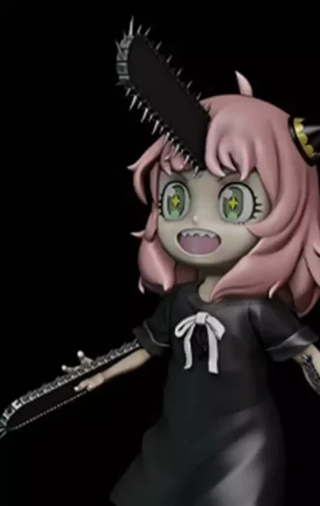 Anya Forger STL 3D Print Model
