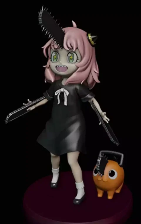 Anya Forger STL 3D Print Model