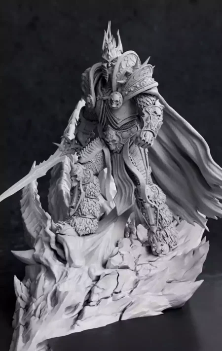 Arthas Standing STL 3D Print Model