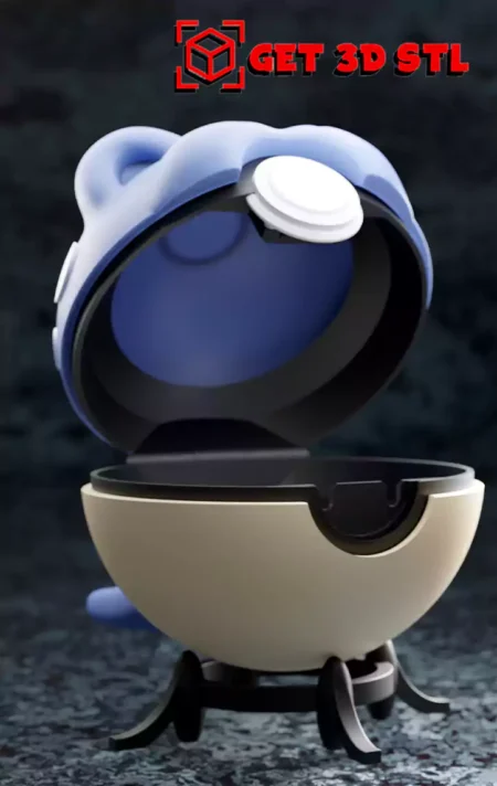 Spheal Pokéball STL 3D Print Model