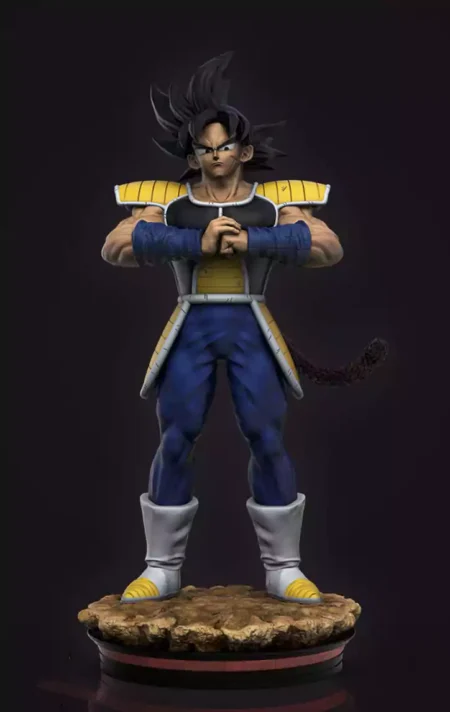 Bardock Dragon Ball STL 3D Print Model