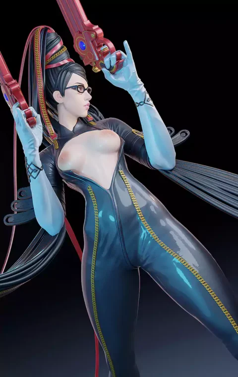 Bayonetta STL 3D Print Model