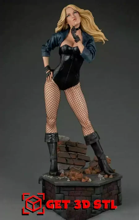 Black Canary STL 3D Print Model
