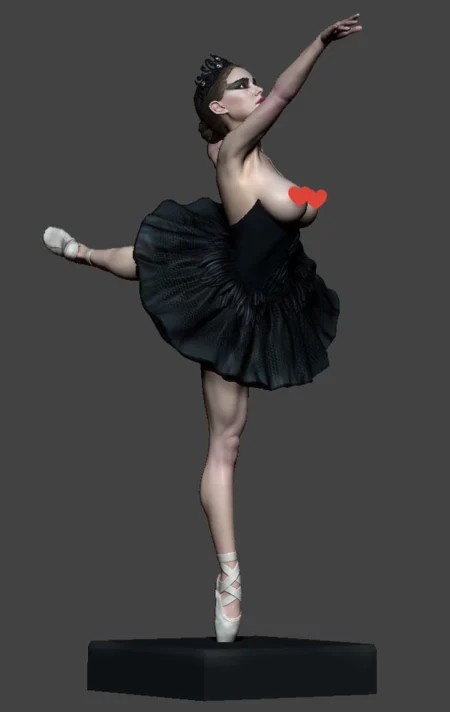 Black Swan STL 3D Print Model