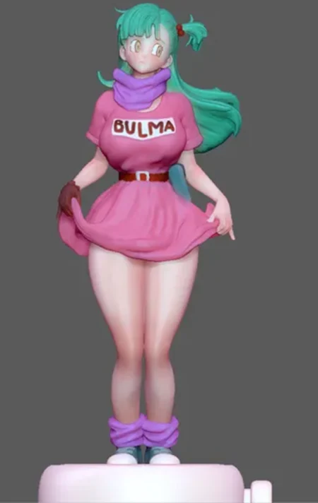 Bulma Sexy Valentine STL 3D Print Model