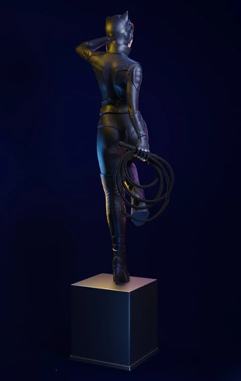 Catwoman STL 3D Print Model