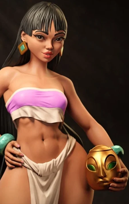 Chel The Road to El Dorado STL 3D Print Model