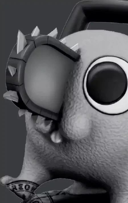 Chibi Pochita STL 3D Print Model