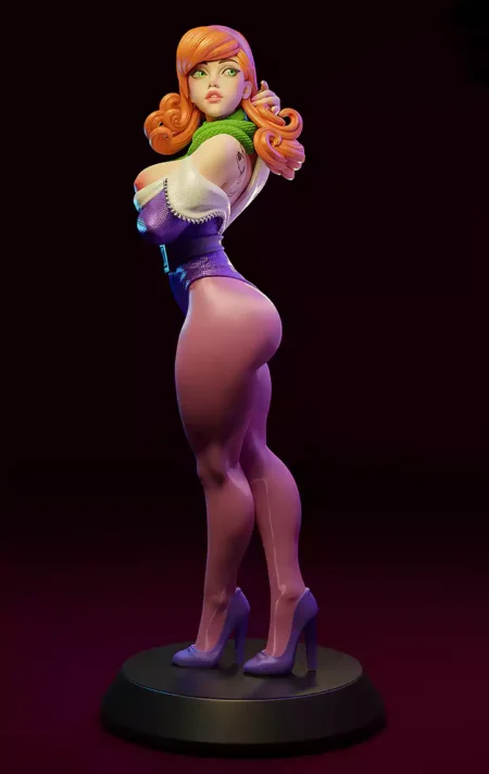 Daphne Fanart STL 3D Print Model