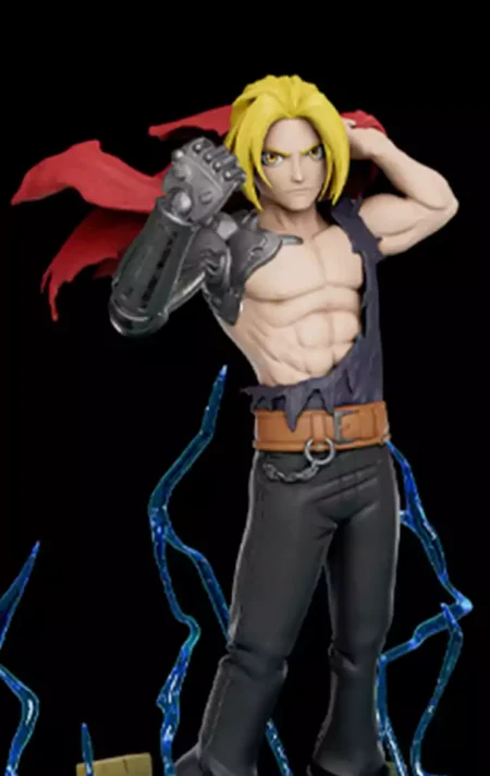 Edward Elric STL 3D Print Model