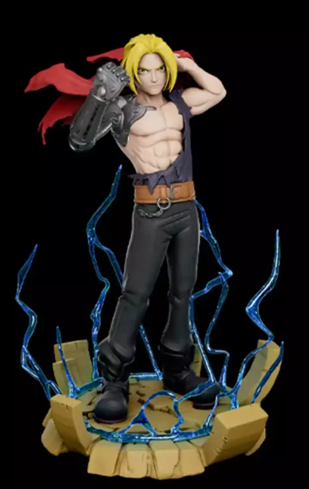 Edward Elric STL 3D Print Model