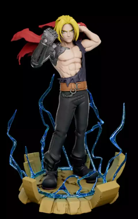 Edward Elric STL 3D Print Model