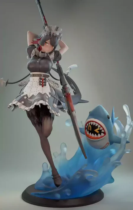 Ellen Joe Zenless Zone Zero STL 3D Print Model