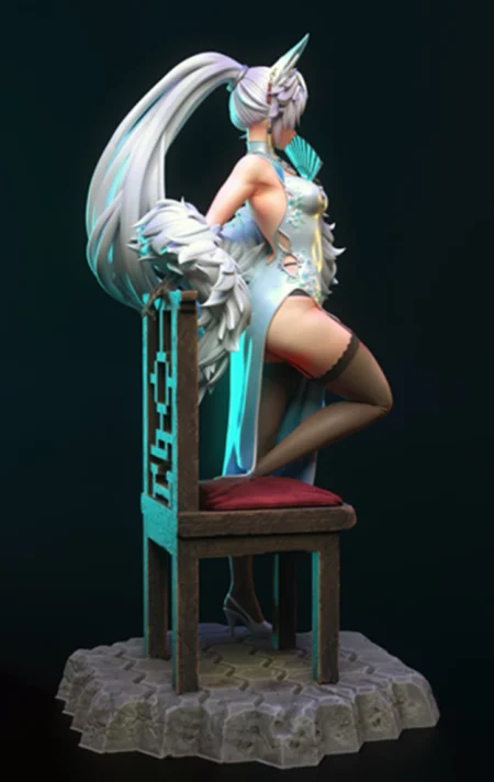 Feixiao Honkai STL 3D Print Model