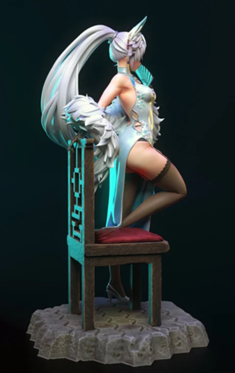 Feixiao Honkai STL 3D Print Model