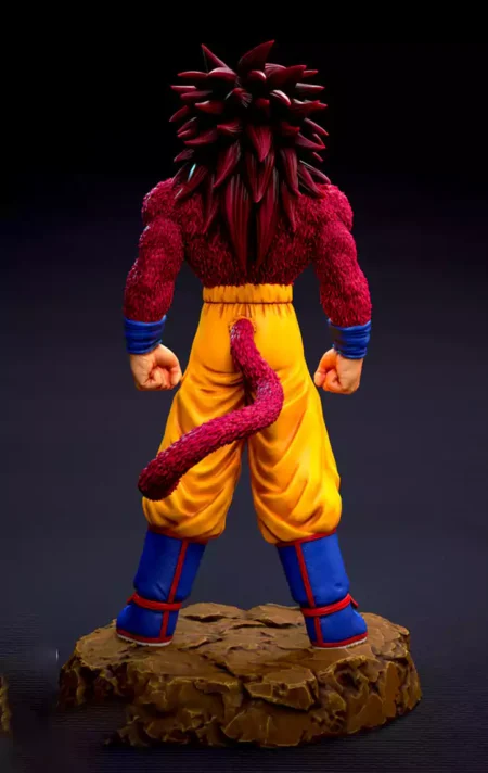 Goku Super Saiyan 4 STL 3D Print Model