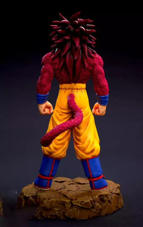 Goku Super Saiyan 4 STL 3D Print Model