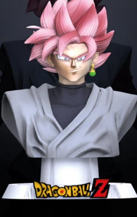 Goku Black Bust 3D Printing Model STL Files