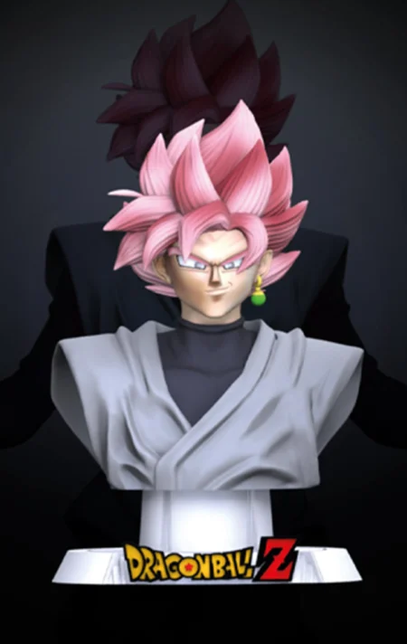 Goku Black Bust 3D Printing Model STL Files