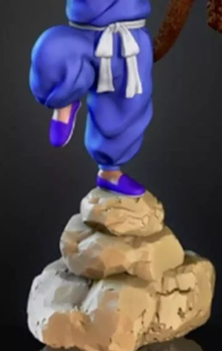 Goku Kid STL 3D Print Model