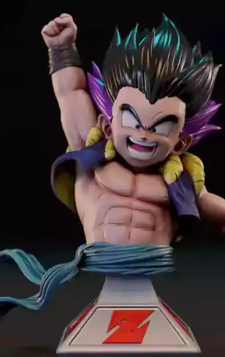 Gotenks Bust STL 3D Print Model