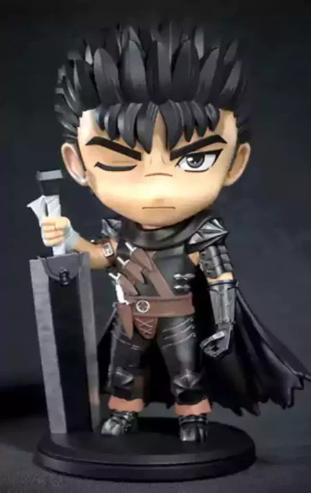 Guts Berserk Chibi STL 3D Print Model